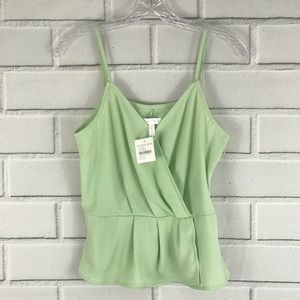 Leith Size Small Nordstrom Green Bokchoy Top